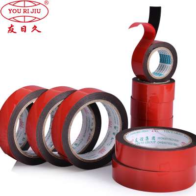 Good quality custom Green&Red liner Double sided EVA auto Foam tape